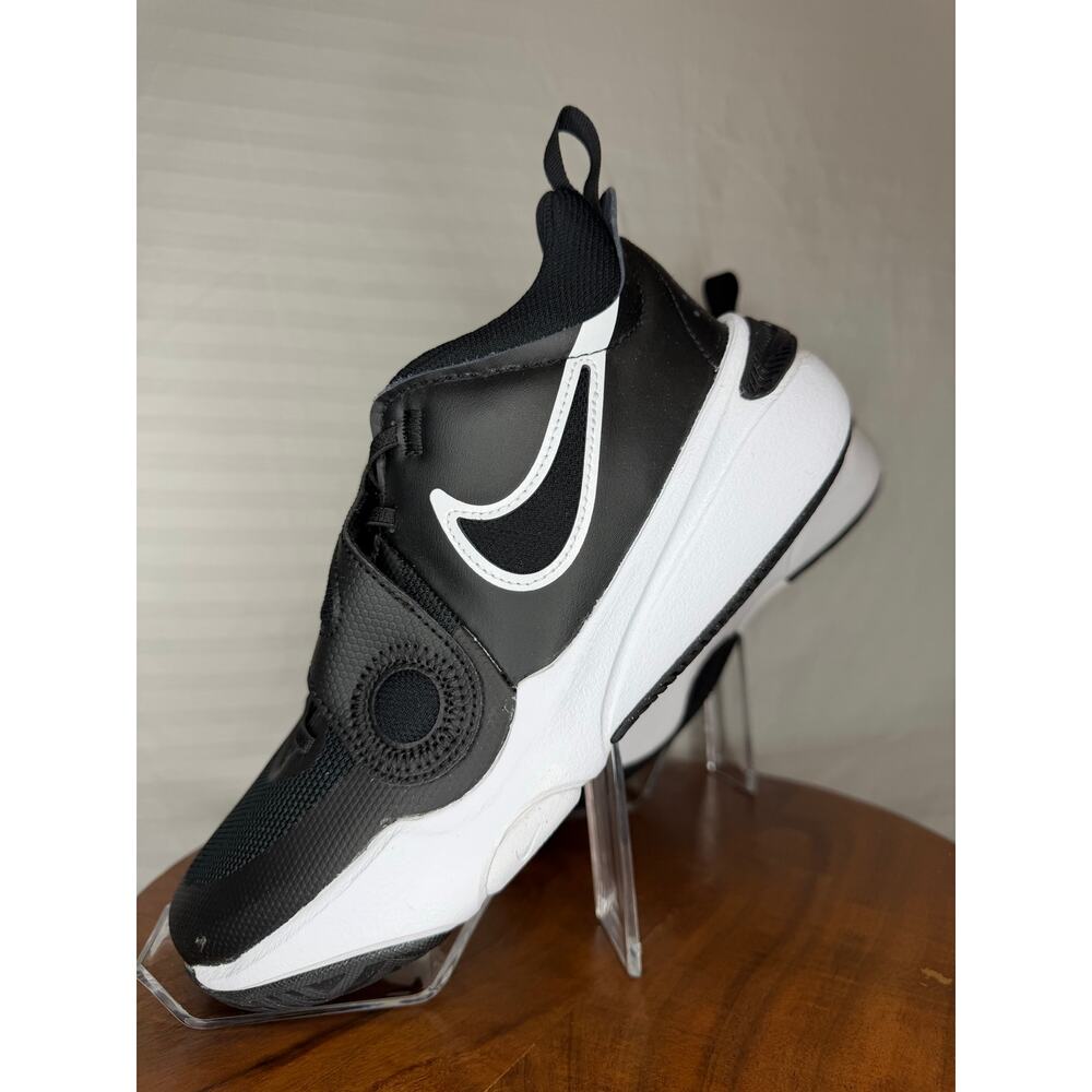 Nike Team Hustle D 11 GS Black White Basketball Shoes Youth 7Y Women’s 8.5 NWT - Picture 11 of 14